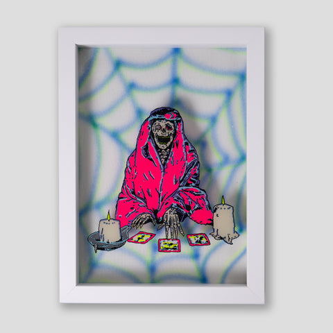 'TAROT REAPER' - ORIGINAL PAINTING BY FRENCH