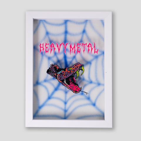 'HEAVY METAL' - ORIGINAL PAINTING BY FRENCH