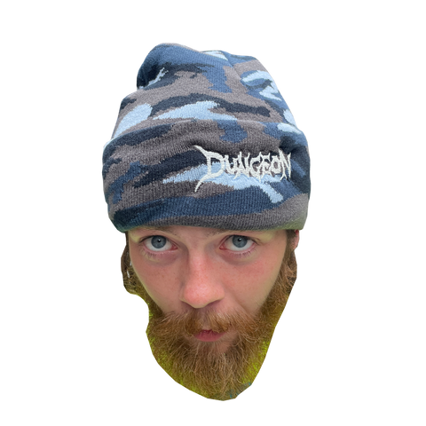 'URBAN CAMO' DUNGEON  LOGO BEANIE