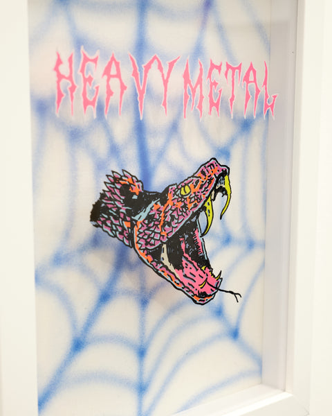 'HEAVY METAL' - ORIGINAL PAINTING BY FRENCH