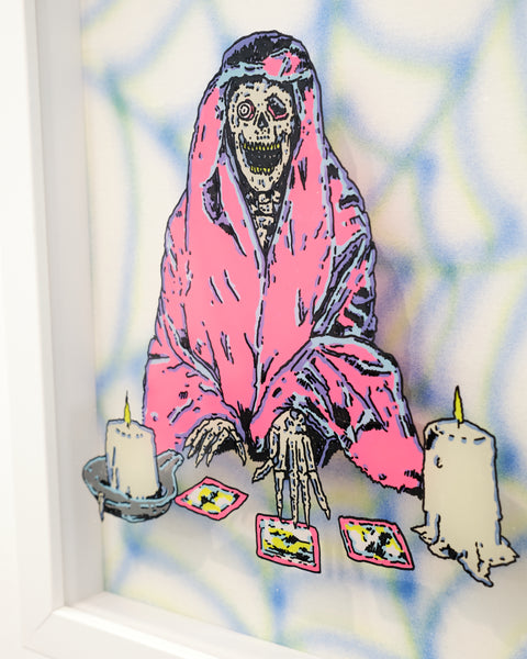 'TAROT REAPER' - ORIGINAL PAINTING BY FRENCH