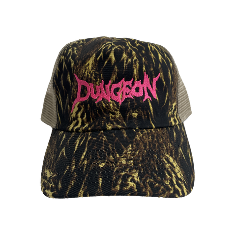 DUNGEON LOGO - DUCK CAMO CAP