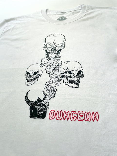 'NO BODY LIVES' SHORT SLEEVE T - WHITE