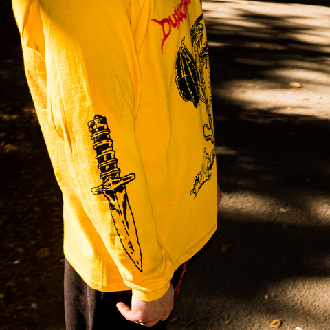 'DRAGON LIES' LONG SLEEVE T