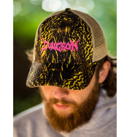 DUNGEON LOGO - DUCK CAMO CAP