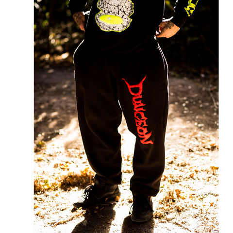 DUNGEON 'SCRAWL' LOGO JOGGERS