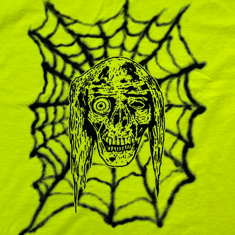 'SEVERED SURVIVAL' LONG SLEEVE T - SAFETY YELLOW