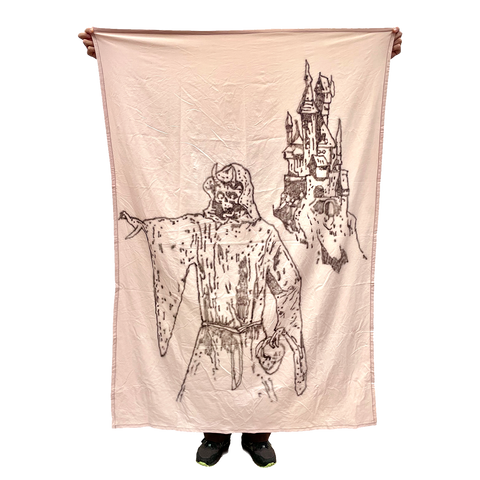 'CASTLE ' - ORIGINAL PAINTING BY FRENCH