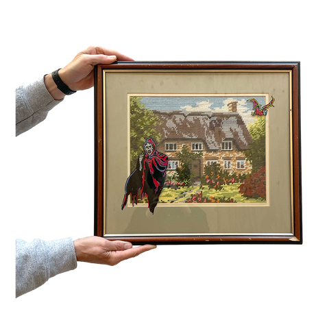 'GHOST COTTAGE' - ORIGINAL PAINTING BY FRENCH