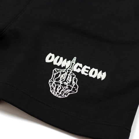'FEAR NO EVIL' - RELAXED JOGGER SHORT
