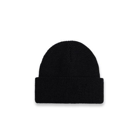DUNGEON LOGO BEANIE - NEON YELLOW / BLACK
