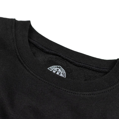 'BREAK THE CHAIN' - CREW NECK SWEATSHIRT - BLACK