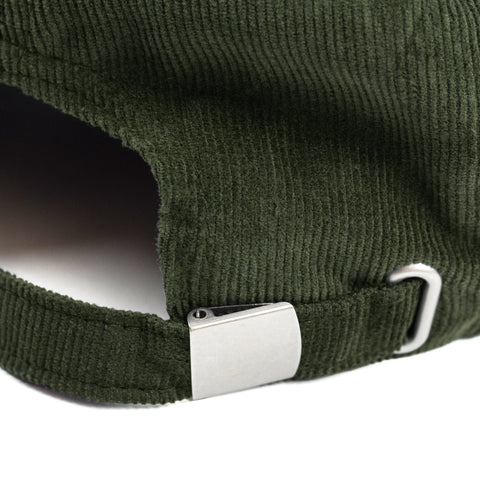 DUNGEON 'OLIVE CORD' LOGO CAP - TENNIS BALL YELLOW