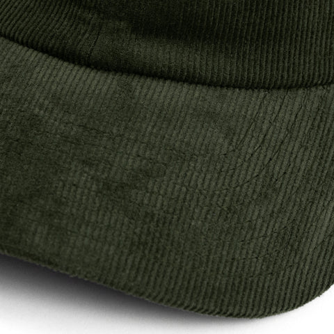 DUNGEON 'OLIVE CORD' LOGO CAP - TENNIS BALL YELLOW