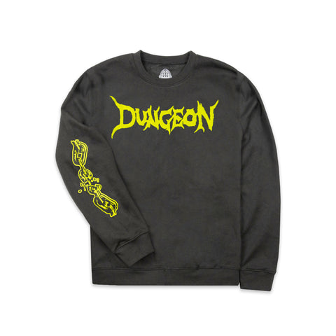 'BREAK THE CHAIN' - CREW NECK SWEATSHIRT - CHARCOAL