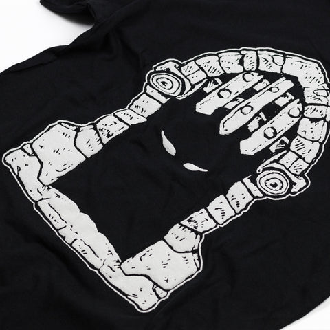 'PORTCULLIS' DUNGEON LOGO T-SHIRT - BLACK