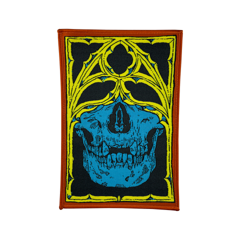 'SKULL FRAME' - WOVEN PATCH