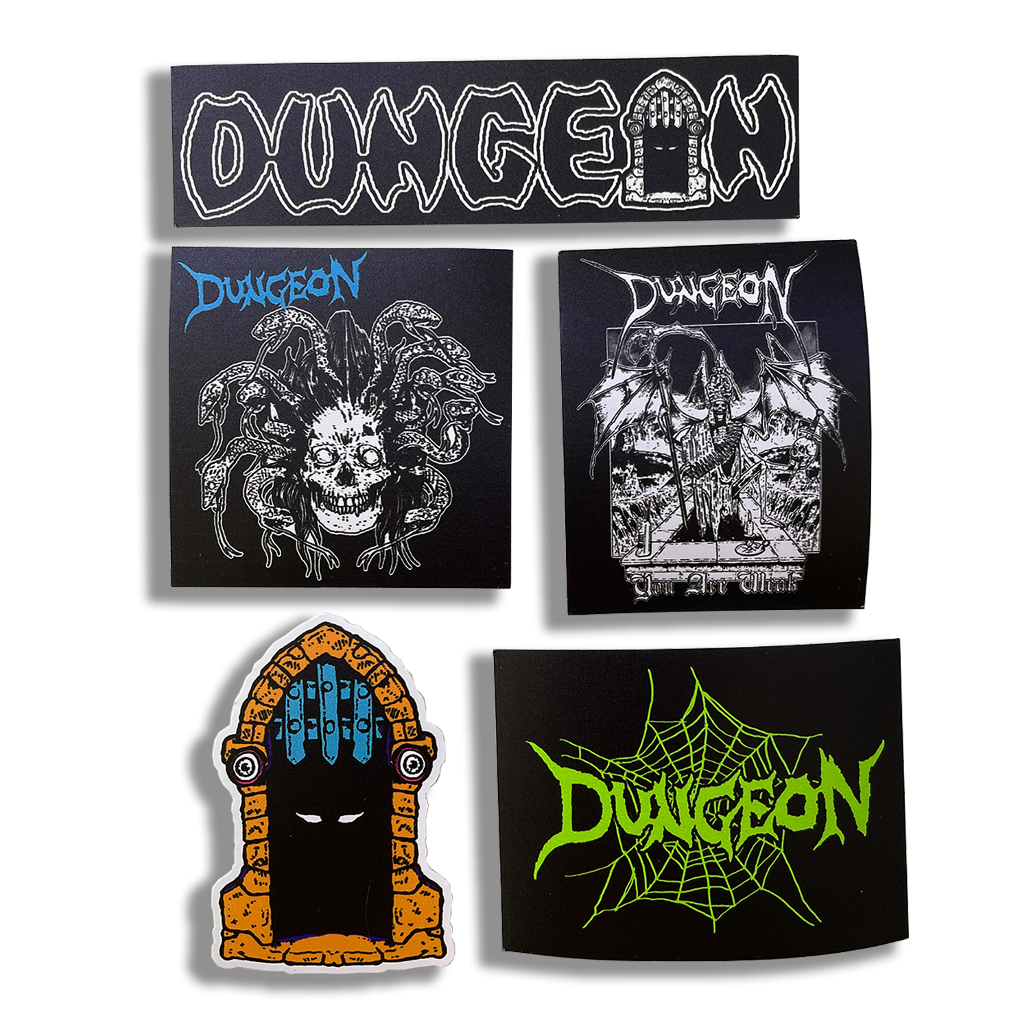 Gatewa Sticker DUNGEON STICKER PACK – Dungeon