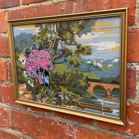 'TYGER - ORIGINAL PAINTING BY FRENCH
