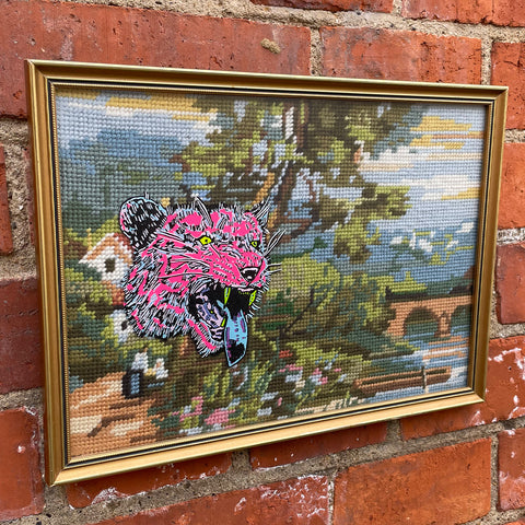 'TYGER - ORIGINAL PAINTING BY FRENCH